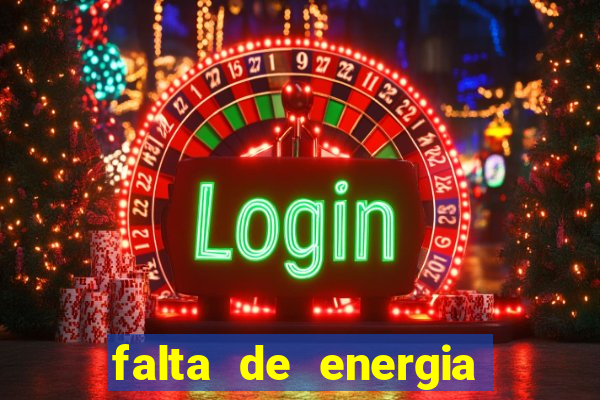 falta de energia em caucaia